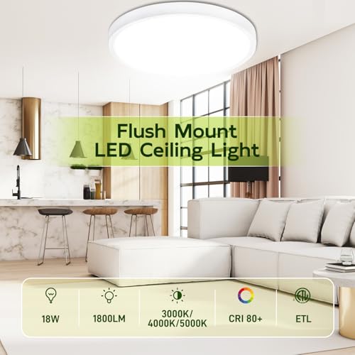 9 Inch Selectable CCT LED Round Flat Panel Light