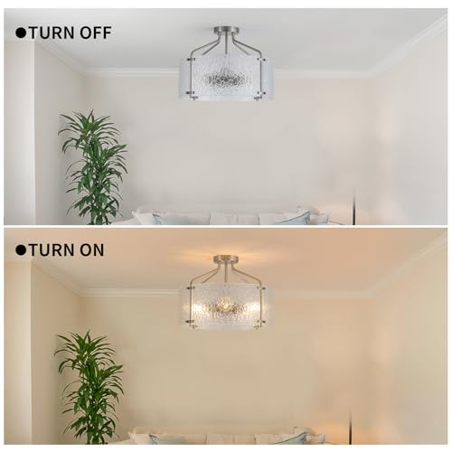 Semi Flush Mount Ceiling Light Fixture