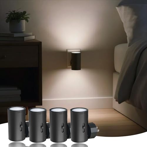 LED Night Lights Plug into Wall (4 Count)