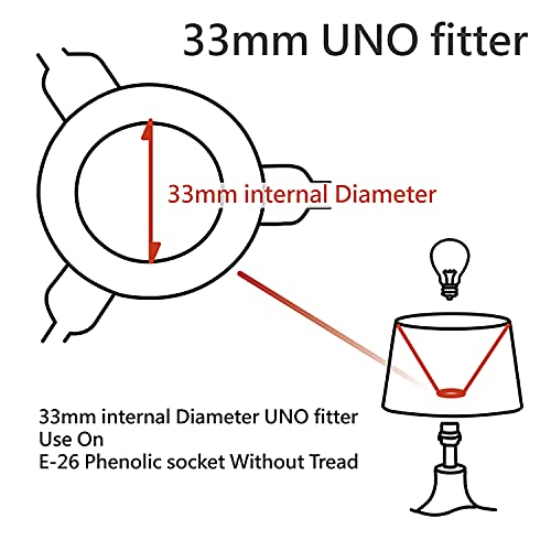 58878A Transitional Empire Shape Uno Construction Lamp Shade in Black