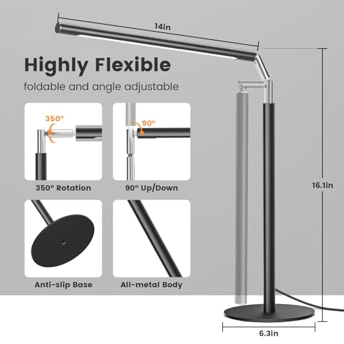 Metal LED Desk Lamp