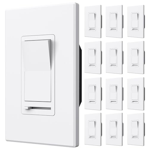 12 Pack Dimmer Light Switch (12 Count)