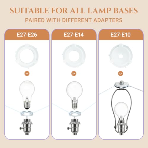 White Large Drum Lamp Shade for Floor Lamps