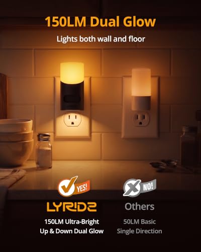 Amber Night Light with Motion Sensor (2 Count)