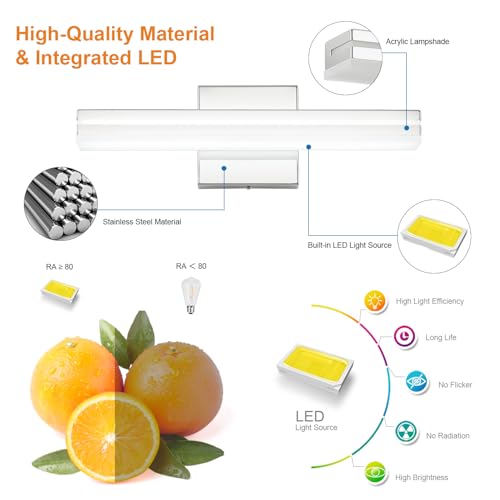 16 Inch LED Modern Bathroom Vanity Light Bar