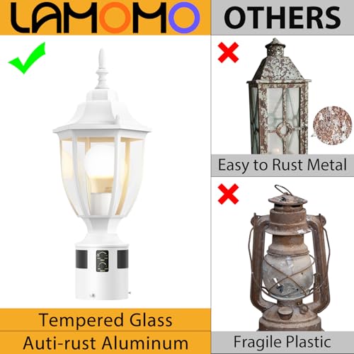 Motion Sensor Outdoor Post Lights