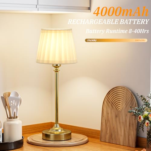Cordless Table Lamps Rechargeable Set (2 Count)