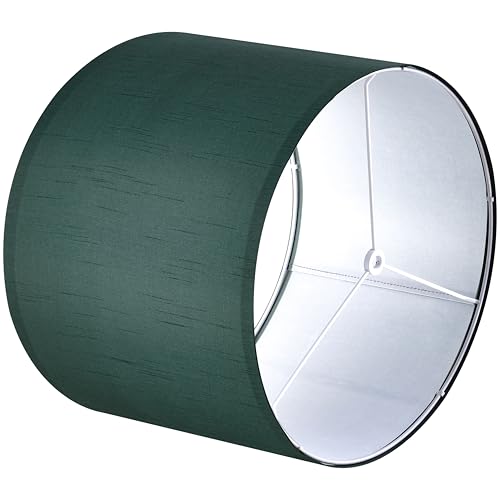 Dark Green Lamp Shade Set of 1 Large