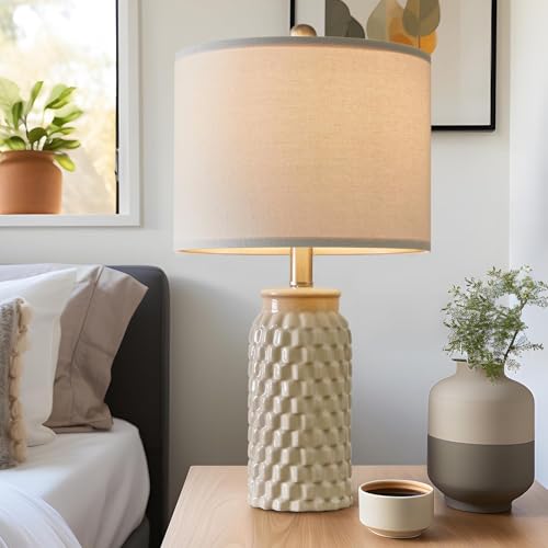 20.5" Ceramic Table Lamps Set of 2 (2 Count)