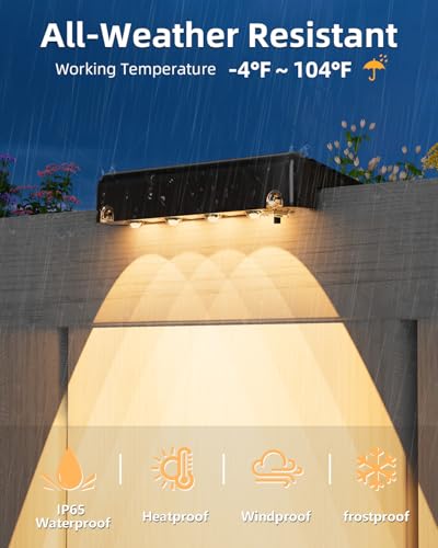 Solar Deck Lights 12 Pack (12 Count)