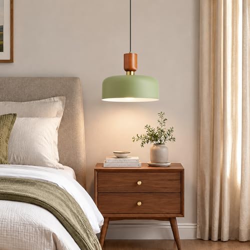 Modern Metal Green Pendant Light