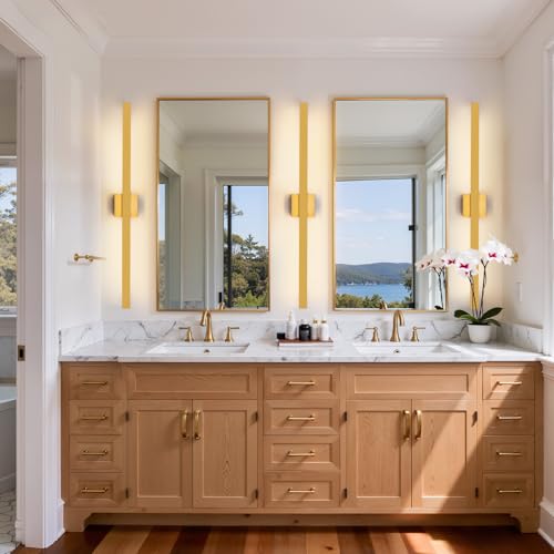 Modern Bathroom Lighting Fixtures Over Mirror