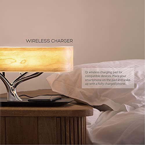 Bonsai Modern LED Bedside Smart Table Lamp with Built