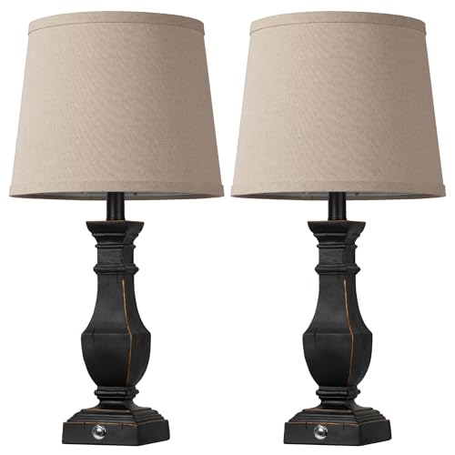 Dimmable Table Lamps Set of 2 (2 Count)
