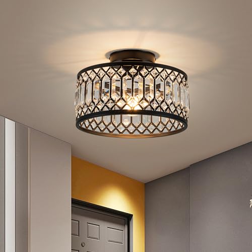 Crystal Ceiling Light Fixture
