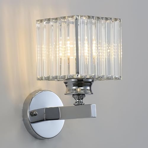 Hardwired Crystal Wall Sconces