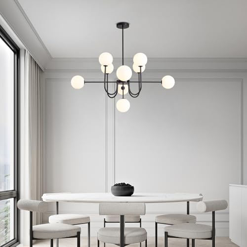 Modern Chandelier Light Fixture with 9