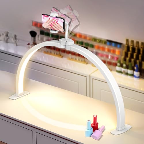 Half Moon Light for Nail Desk