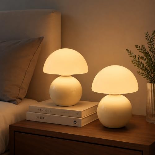 Wireless Mushroom Lamp Set of 2 (2 Count)