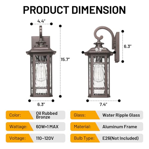 Outdoor Porch Lights Wall Mount