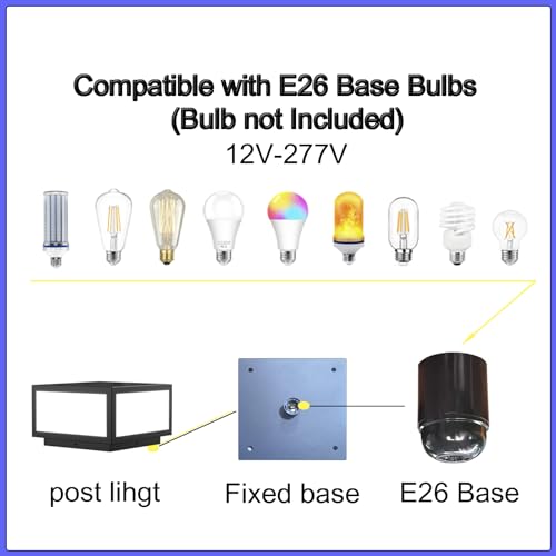 Outdoor Modern Post Light