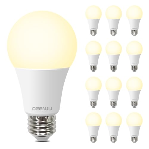 A19 LED Light Bulbs (12 Count)