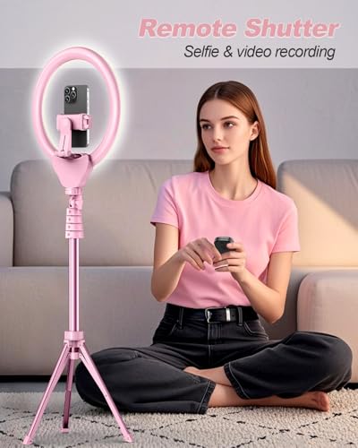 12'' LED Ring Light with 62'' Tripod Stand