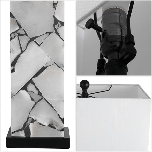 Elizabeth Alabaster Nightlight Lamp 27.5"