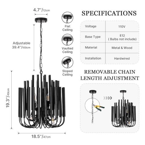 Modern Farmhouse Chandelier