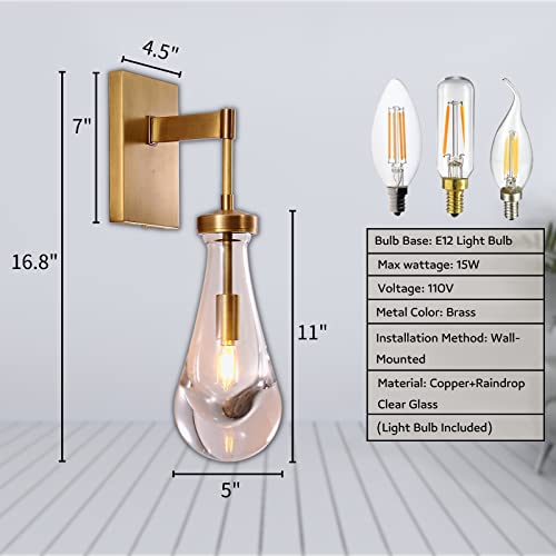 Brass Wall Sconces