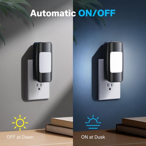 3 Pcs LED Emergency Lights for Home Power Failure Night Light Dusk to Dawn (3 Count)