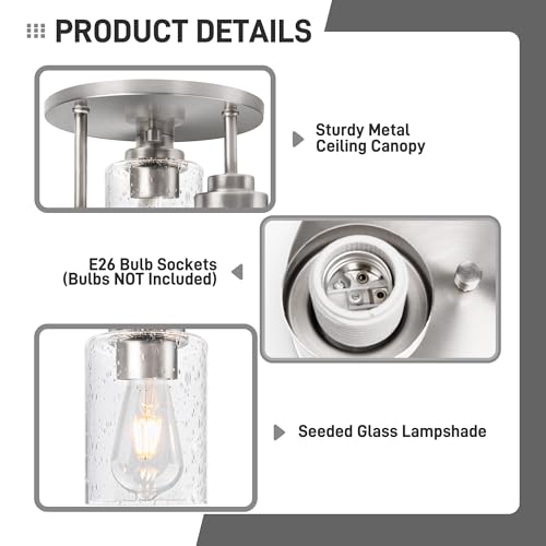 Semi Flush Mount Ceiling Light