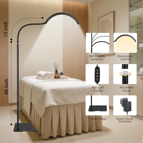 Half Moon LED Floor Light for Eyelash Extensions