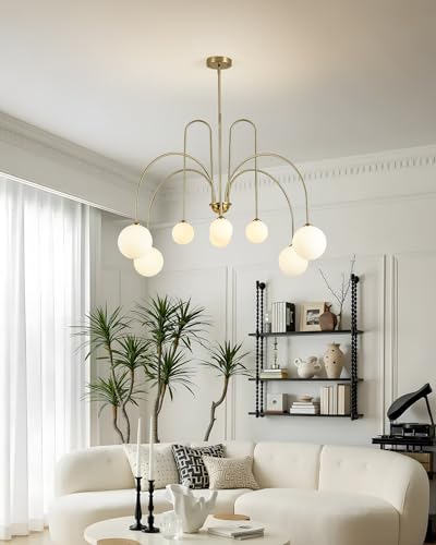 Gold Sputnik Chandelier