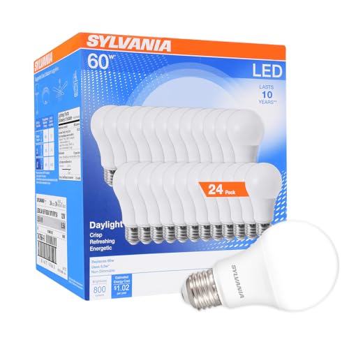 Sylvania LED A19 Light Bulb (24 Count)