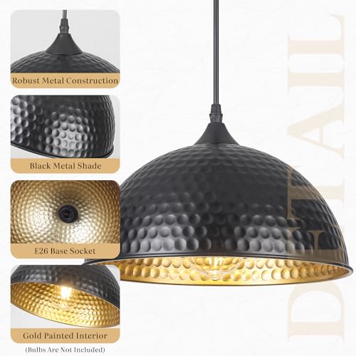 Black Pendant Lights Kitchen Island