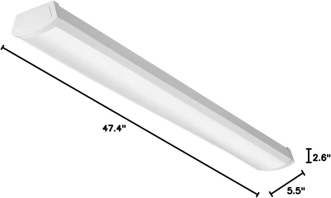 4' Low Profile LED Wraparound Light Fixture
