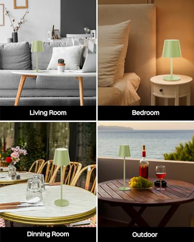 Cordless Table Lamps Rechargeable (2 Count)