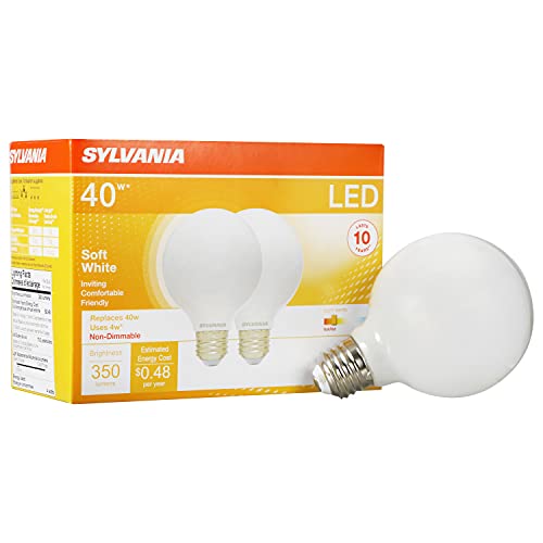 Sylvania G25 LED Light Bulb (2 Count)