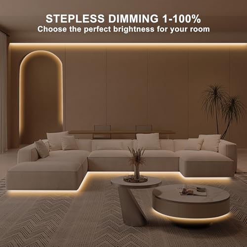 16.4ft COB Led Strip Light with Remote (16.4 Foot)