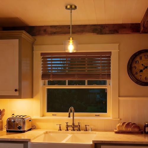 Brushed Gold Pendant Lights Kitchen Island