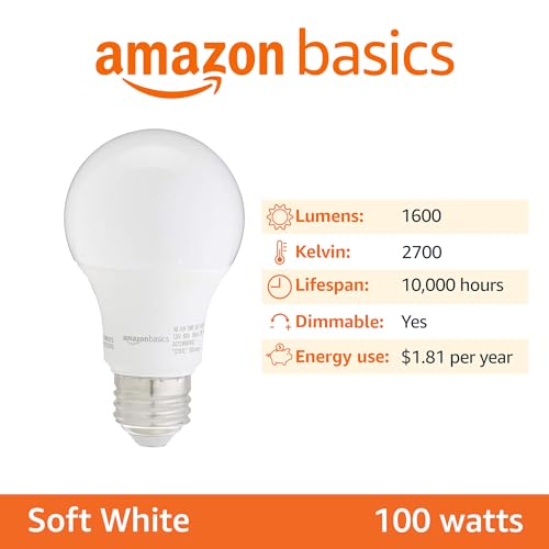 A19 LED Light Bulbs (6 Count)
