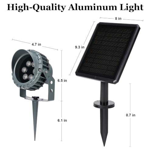 Solar Tree Spot Lights Outdoor 2PK