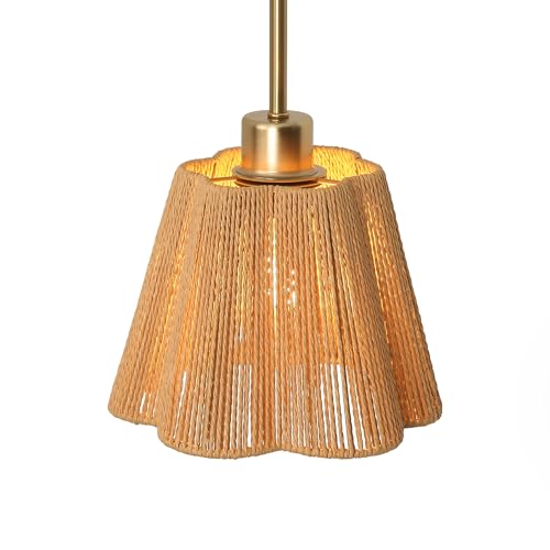 Woven Pendant Light Boho Chandelier