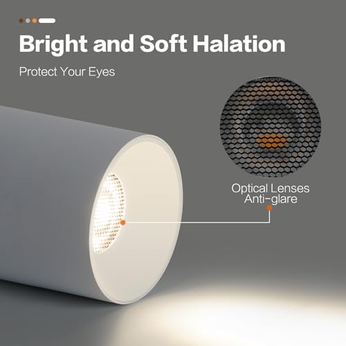 Modern LED Cylinder Ceiling Lights (3 Count)