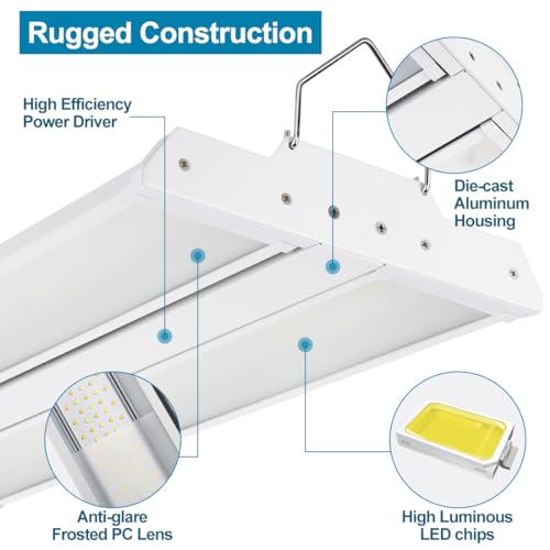 High Bay LED Shop Lights 200W (4 Count)
