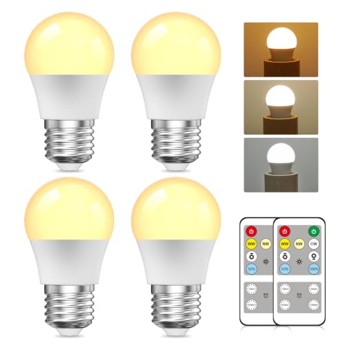 LED Light Bulb with Remote 5W