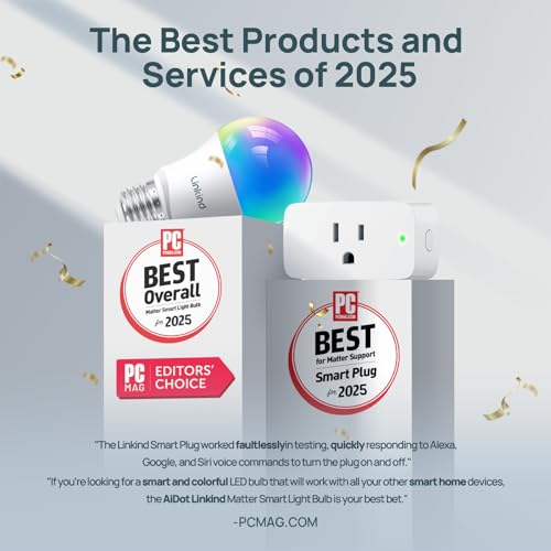 Matter Smart Light Bulbs (4 Count)