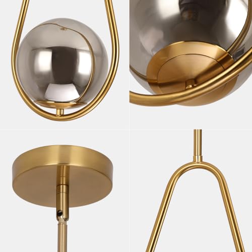 Pendant Lighting Brass Finished Modern Style Kitchen Island Lighting