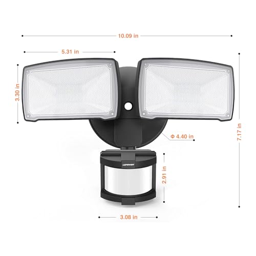 Hardwired LED Security Lights Motion Sensor Outdoor